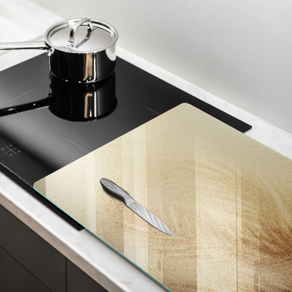 Skärbräda glas modern Strandsandsemester