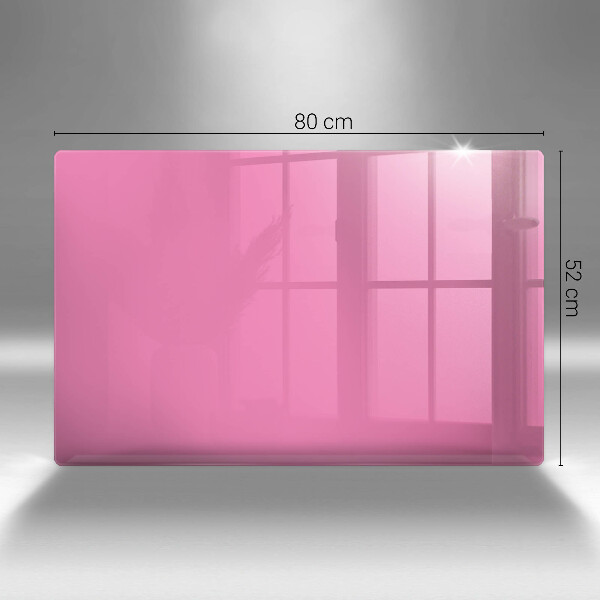 Skärbräda glas modern Färg rosa