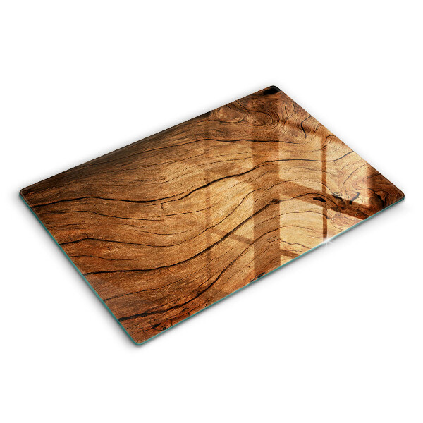 Skärbräda glas modern Trä planka textur