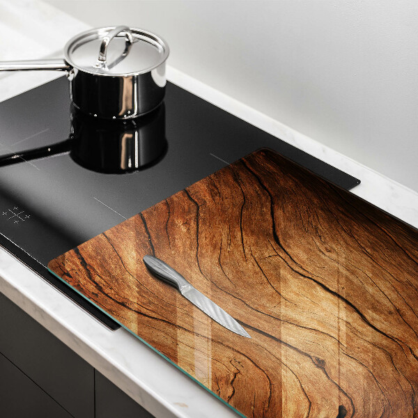 Skärbräda glas modern Trä planka textur