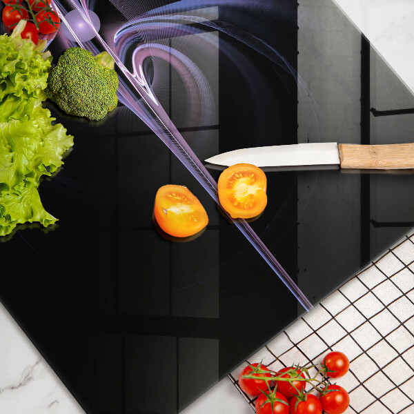 Skärbräda glas modern Modern abstraktion