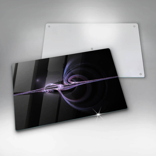 Skärbräda glas modern Modern abstraktion