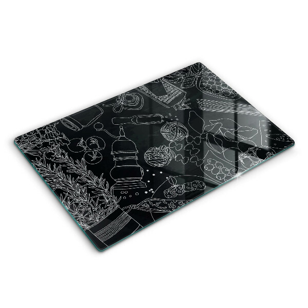 Skärbräda glas modern Kökstillbehör
