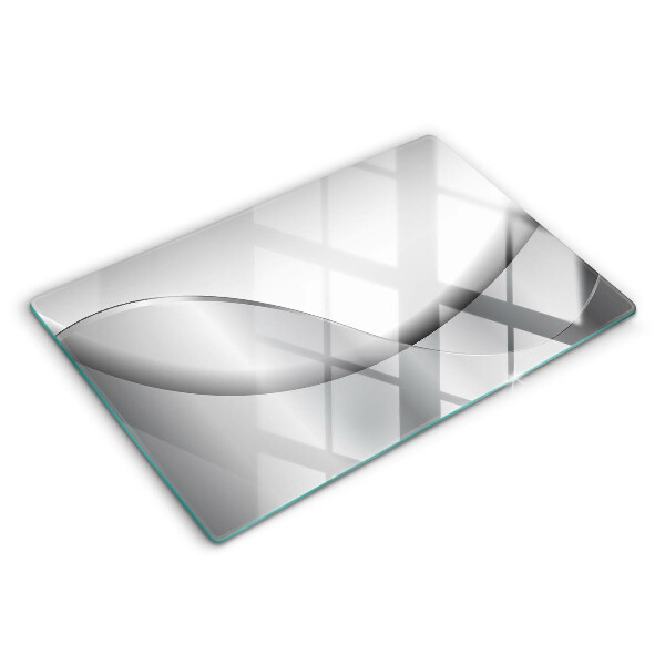 Skärbräda glas modern Abstrakta linjer design