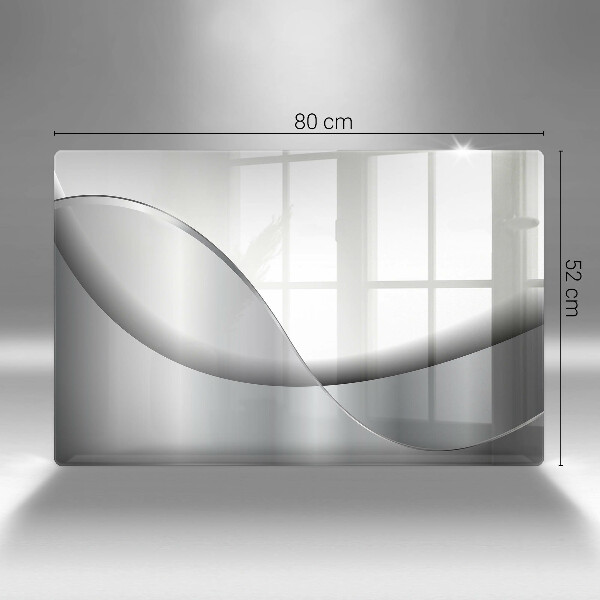 Skärbräda glas modern Abstrakta linjer design