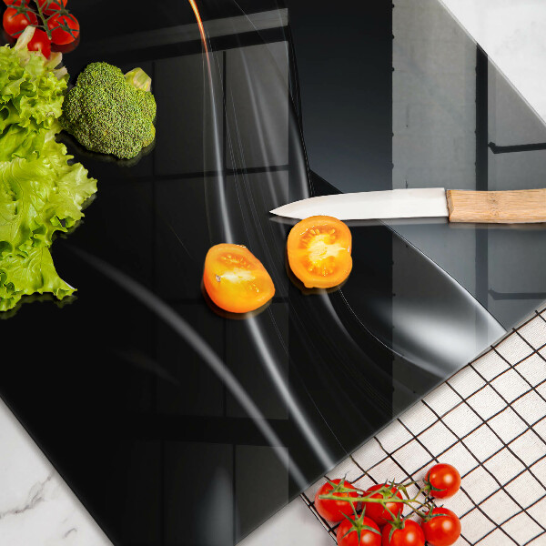 Skärbräda glas modern Abstraktion 3D-design