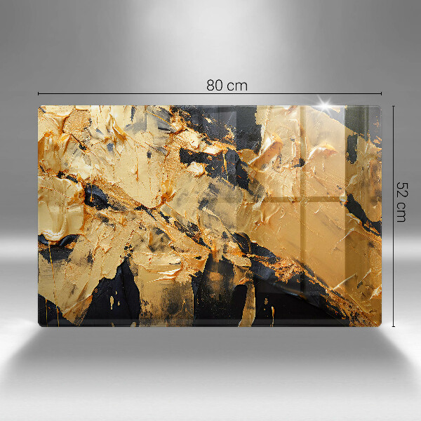 Skärbräda glas modern Elegant färgstruktur