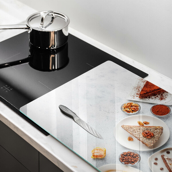 Skärbräda glas modern Söta kakor