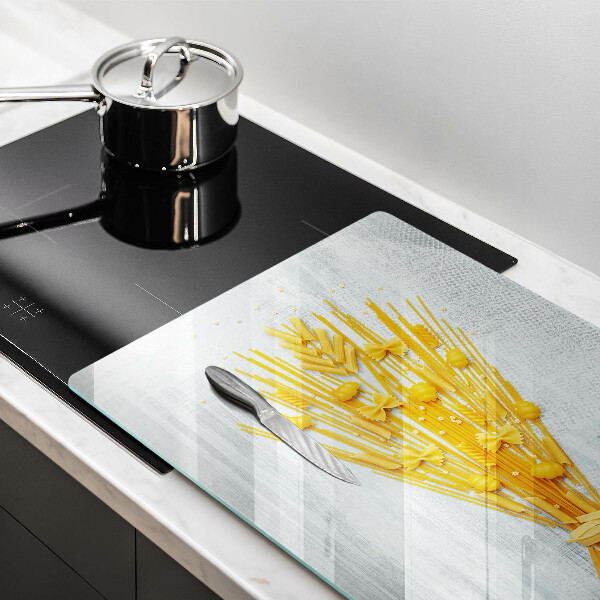 Skärbräda glas modern Pasta