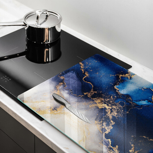 Skärbräda glas modern Marmor abstraktion