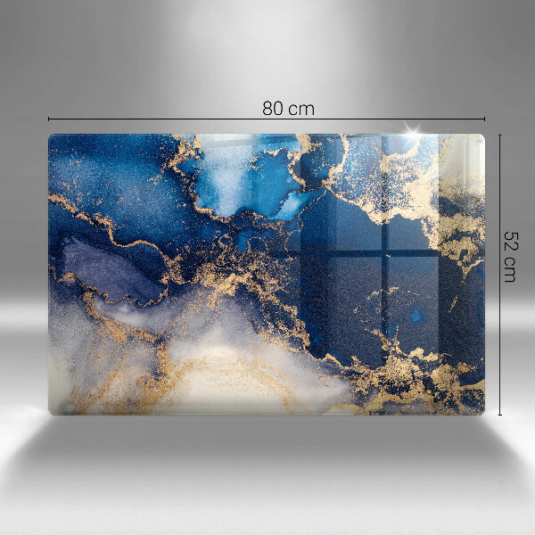 Skärbräda glas modern Marmor abstraktion