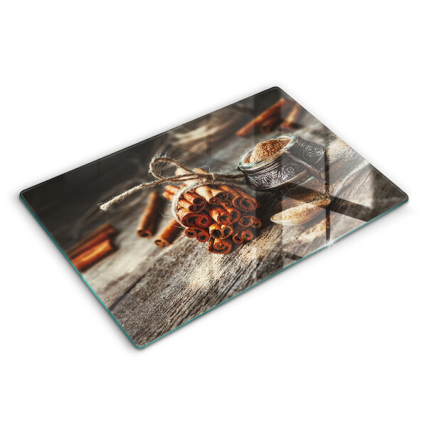 Skärbräda glas modern Vaniljstång