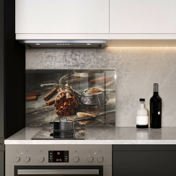 Skärbräda glas modern Vaniljstång