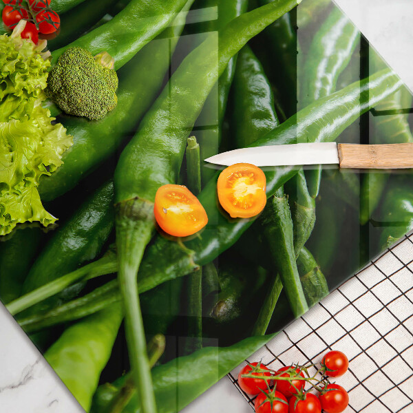 Skärbräda glas modern Ärtskidor