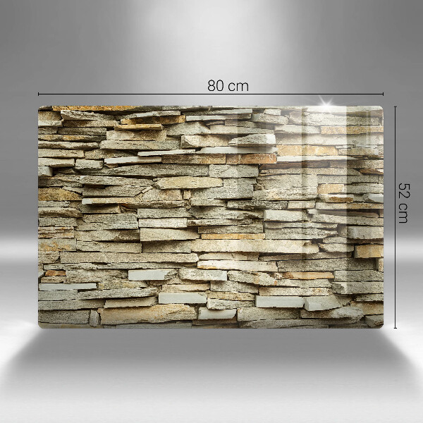 Skärbräda glas modern Dekorativa stenar