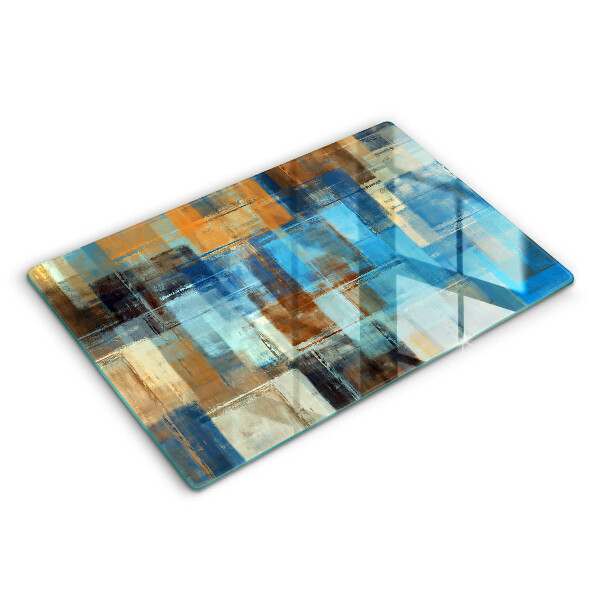 Skärbräda glas modern Målad bakgrund