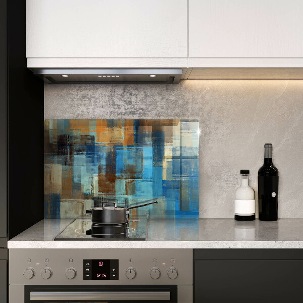 Skärbräda glas modern Målad bakgrund