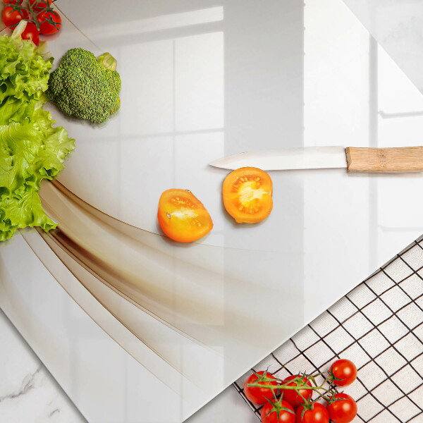 Skärbräda glas modern Abstraktionsformer