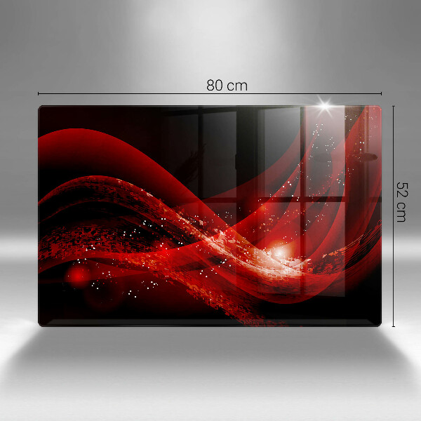 Skärbräda glas modern Modern abstraktion