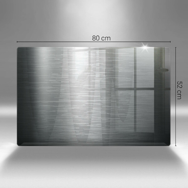Skärbräda glas modern Metallstruktur