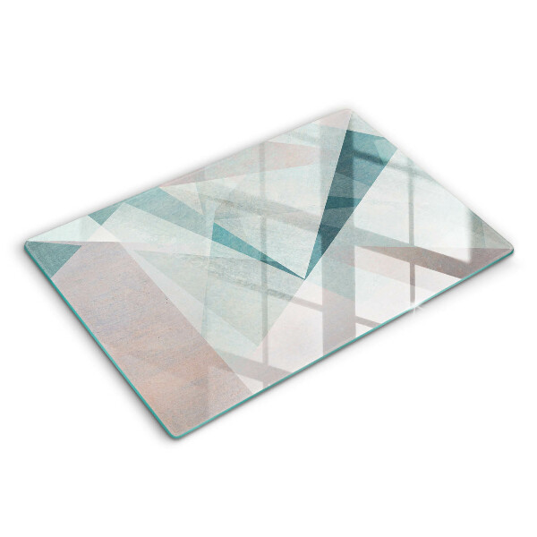 Skärbräda glas modern Skarp abstraktion