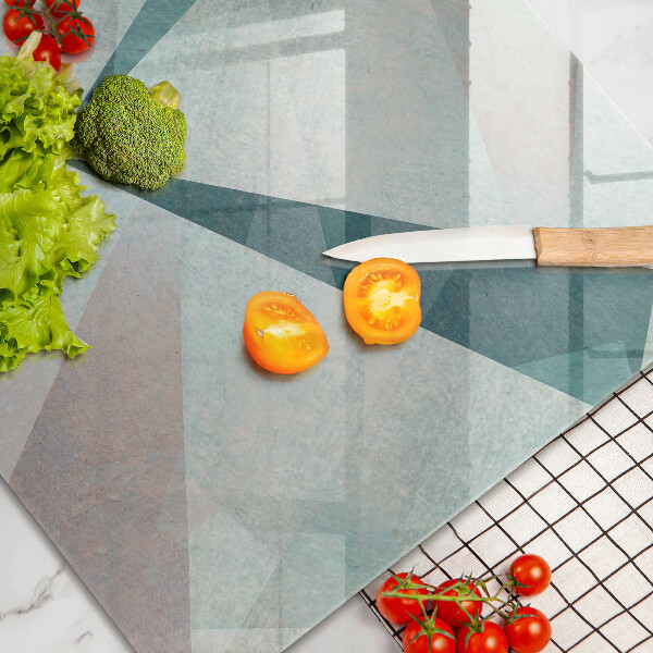 Skärbräda glas modern Skarp abstraktion