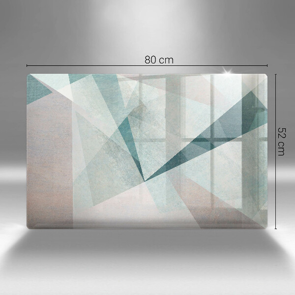 Skärbräda glas modern Skarp abstraktion