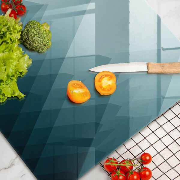 Skärbräda glas modern Abstrakta berg