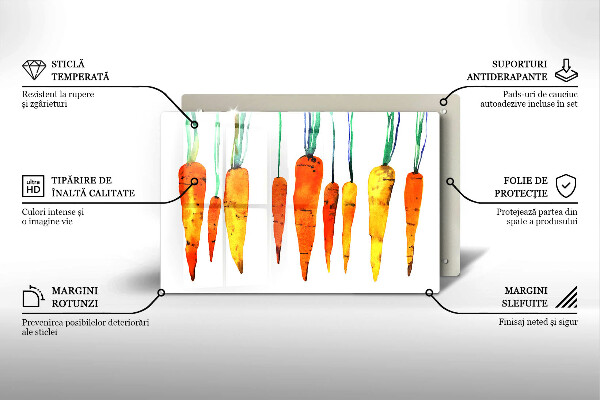 Skärbräda glas modern Morot illustration