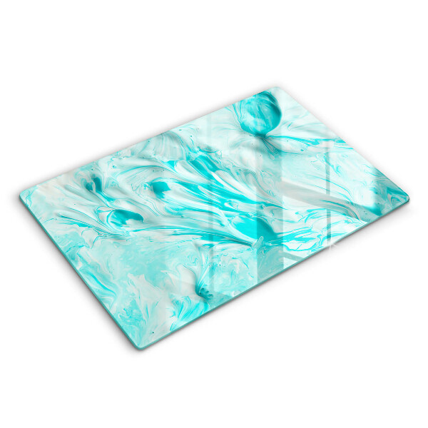 Skärbräda glas modern Abstraktionsfärger