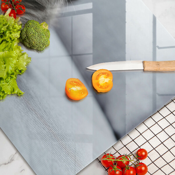 Skärbräda glas modern Liten söt kattunge