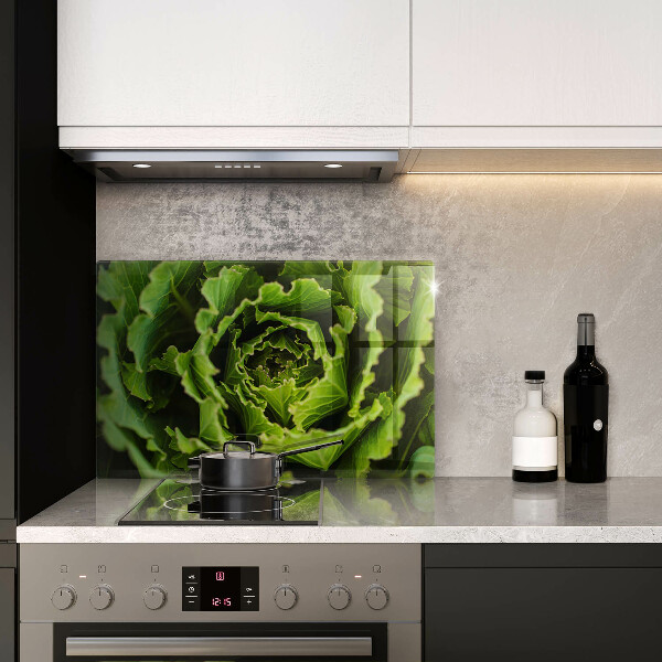 Skärbräda glas modern Äter salladsblad