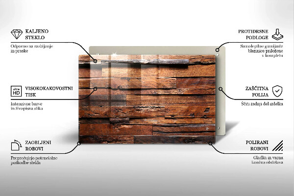 Skärbräda glas modern Dekorativa träskivor