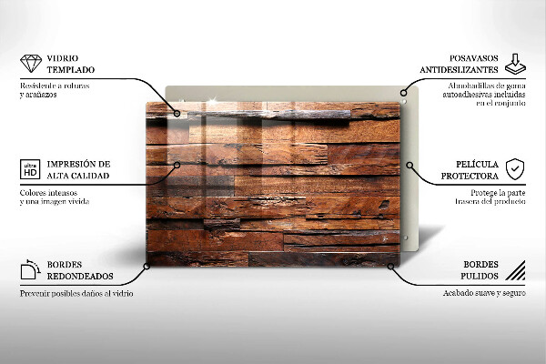 Skärbräda glas modern Dekorativa träskivor