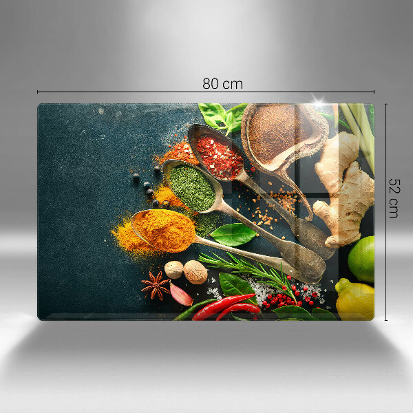 Skärbräda glas modern Köks kryddor skedar