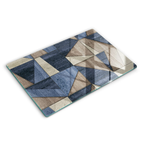 Skärbräda glas modern Geometrisk abstraktion