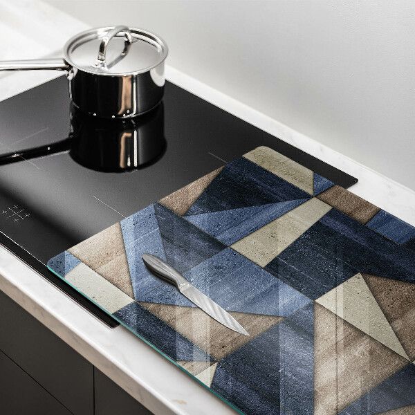 Skärbräda glas modern Geometrisk abstraktion