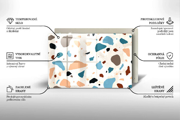 Skärbräda glas modern Dekorativt stengods