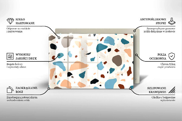 Skärbräda glas modern Dekorativt stengods