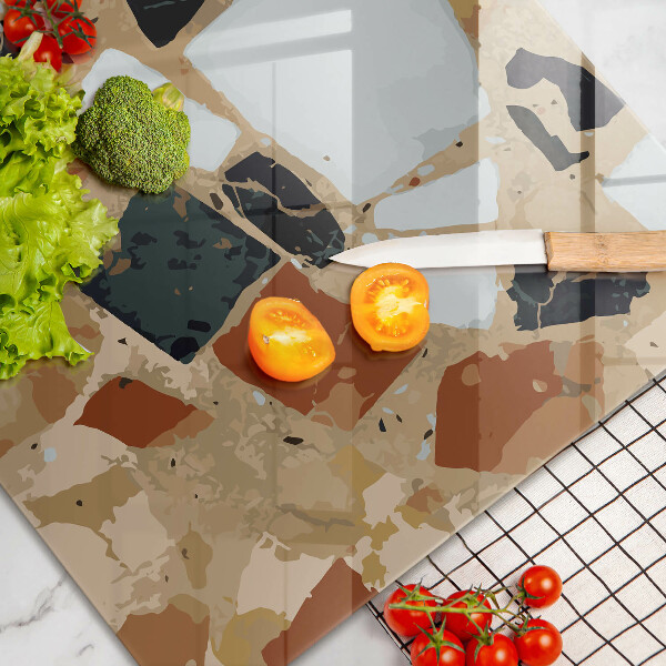 Skärbräda glas modern Dekorativ stenplatta