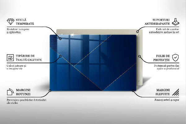 Skärbräda glas modern Modern bakgrund