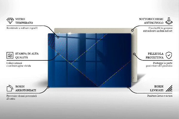 Skärbräda glas modern Modern bakgrund