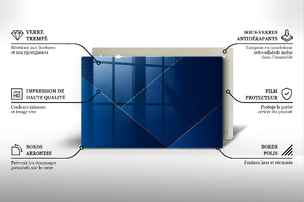Skärbräda glas modern Modern bakgrund