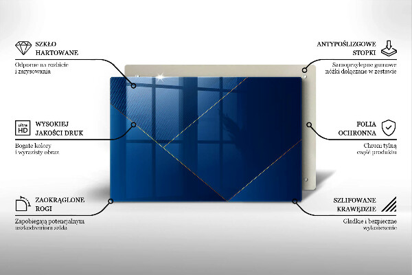 Skärbräda glas modern Modern bakgrund