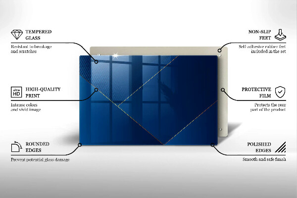 Skärbräda glas modern Modern bakgrund