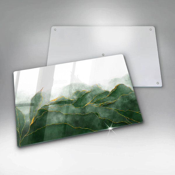 Skärbräda glas modern Abstrakt natur