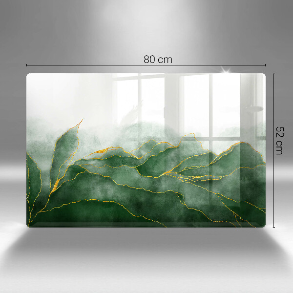 Skärbräda glas modern Abstrakt natur