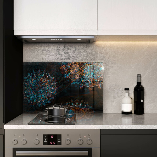 Skärbräda glas modern Boho vintage hjul