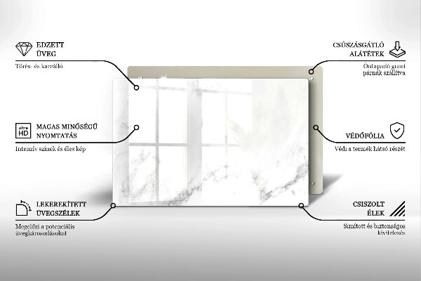 Skärbräda glas modern Modern marmor
