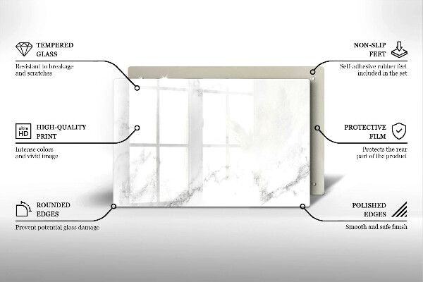 Skärbräda glas modern Modern marmor